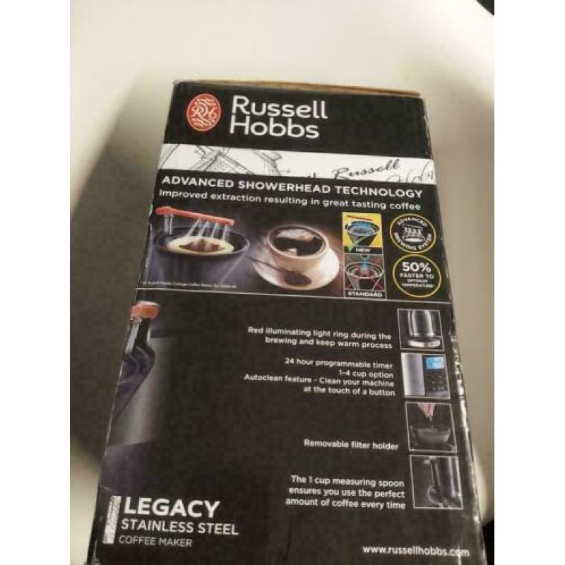 Russell Hobbs 20684-56 Legacy Koffiezetapparaat Black nieuw.