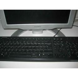 Philips Platte Monitor 17 Inch+Toetsenbord