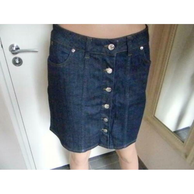 NIKKIE gave jeansrok met knoopjes MAAT 38 NIEUW
