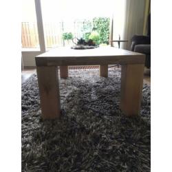 Mat eiken salontafel