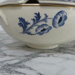 soepterrine butterfly vlinder decoratie societe ceramique