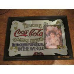 Amerikaanse coca cola spiegel 100x70