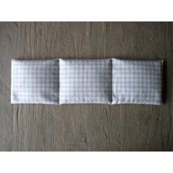 Pittenzakken 48x14 cm pittenzak met 3 vakken