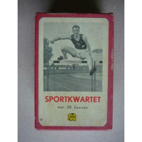 Jumbo sportkwartet met 36 kaarten