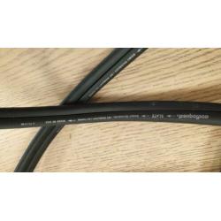 Audioquest Slate Bi-Wire speakerkabel afgemonteerd