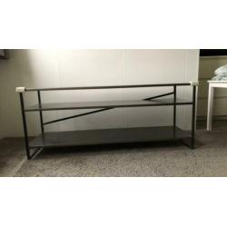 Stalen tv meubel