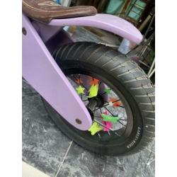 Early rider loopfiets Lila gespoten met mandje