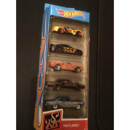 3 x set van 5 Hot Wheels