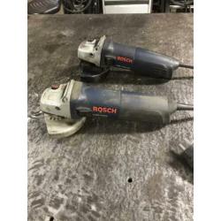 Bosch blauw flexen