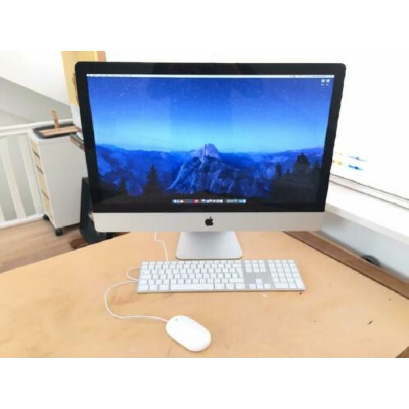 Apple iMac 27"- 3,4gHz-i7, 16 RAM, 500SSD, 750HDD, 2GB VIDEO