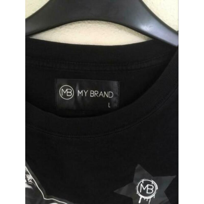 My Brand T-shirt maat L zwart