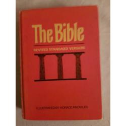 Holy Bible The Bible Revised standard version Engelse Bijbel