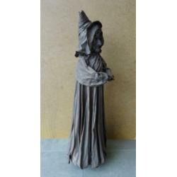 Groot beeld heks - 65 cm
