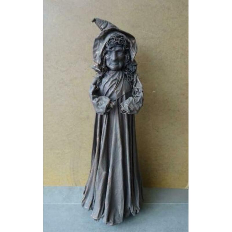 Groot beeld heks - 65 cm