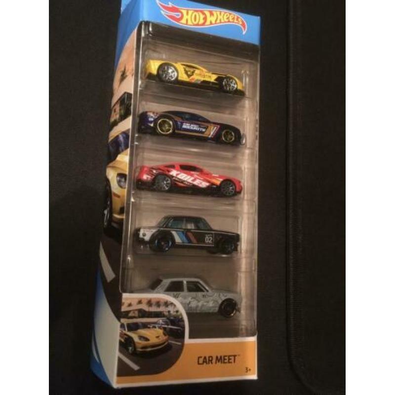 3 x set van 5 Hot Wheels