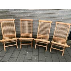 Tuinstoel Teak