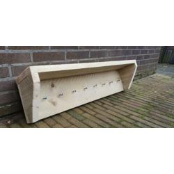 Kapstok van steigerhout