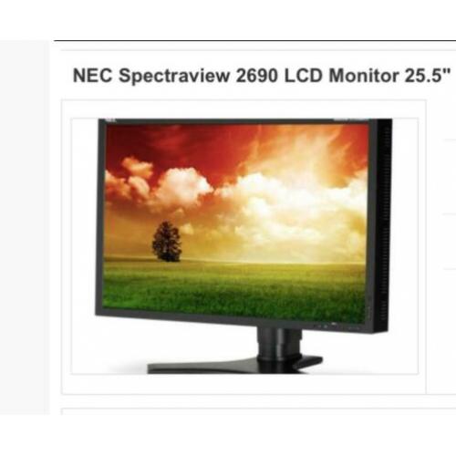NEC SpectraView 2690 LCD Monitor