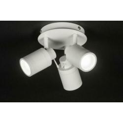 badkamer spots spatwaterdicht zwart plafondlamp v woning