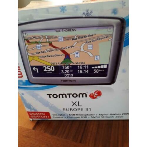 Tom Tom XL Europe 31 compleet, nog nieuw.