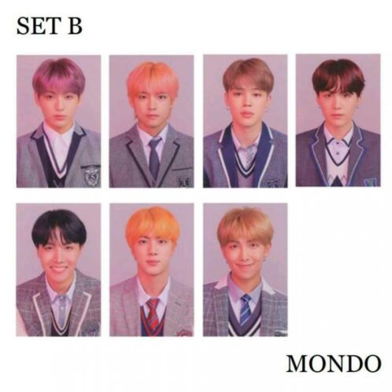 BTS Photocards set 7 kaarten love yourself answer KPOP suga