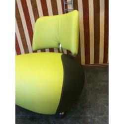 Twee Pallone pa fauteuils