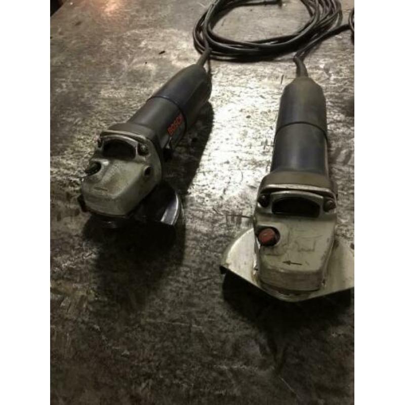 Bosch blauw flexen