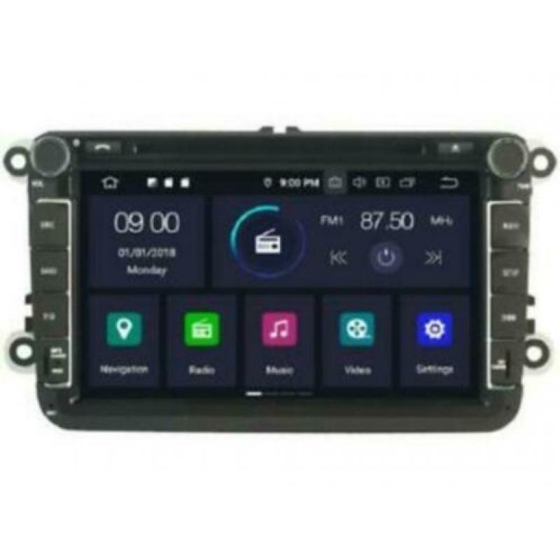navigatie vw polo dvd carkit 8 inch usb android 9 dab+