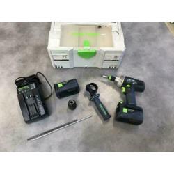 FESTOOL ACCU BOORMACHINE 18v QUADRIVE PDC18/4 SCHROEFMACHINE