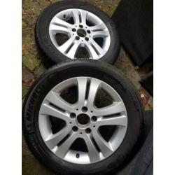 Mercedes LM aluminium velgen met Michelin Alpin winterbanden