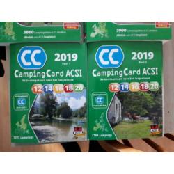 Verschillende camping boeken