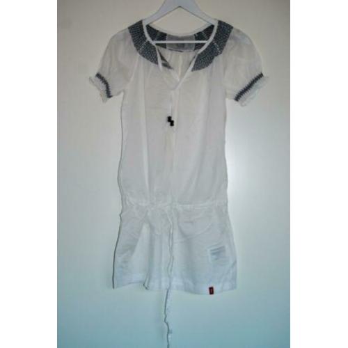 Te koop: Tuniek van Esprit, edc, maat S, wit met blauw, lang