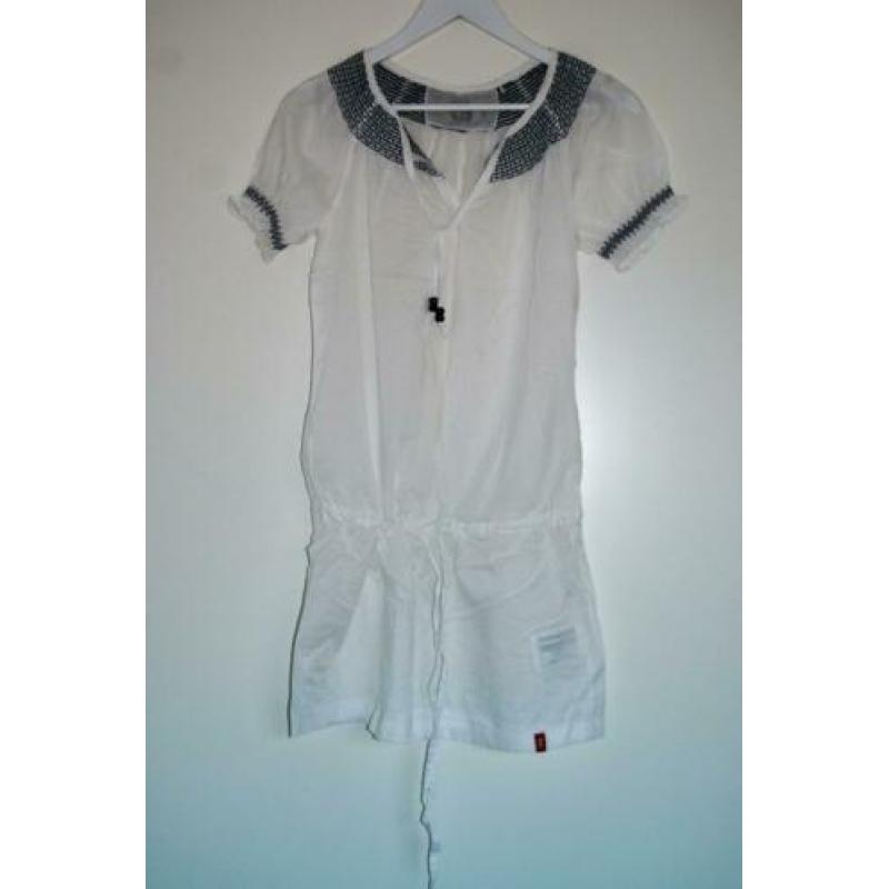 Te koop: Tuniek van Esprit, edc, maat S, wit met blauw, lang