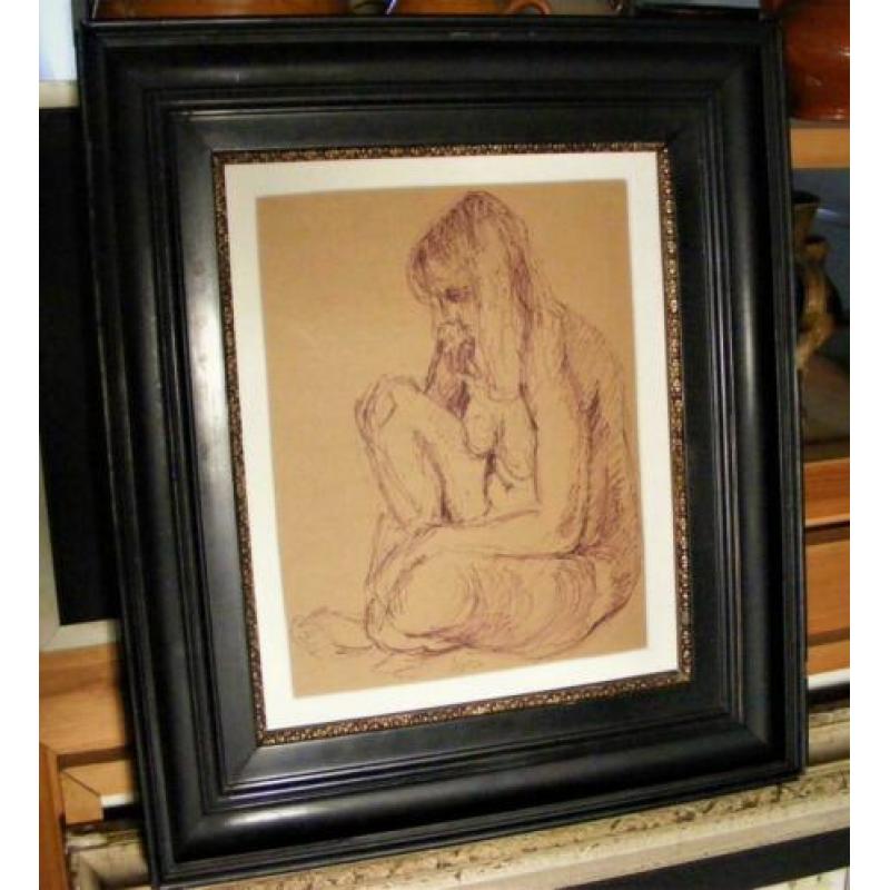 Margaretha Verheus 1905-1990 Naakt