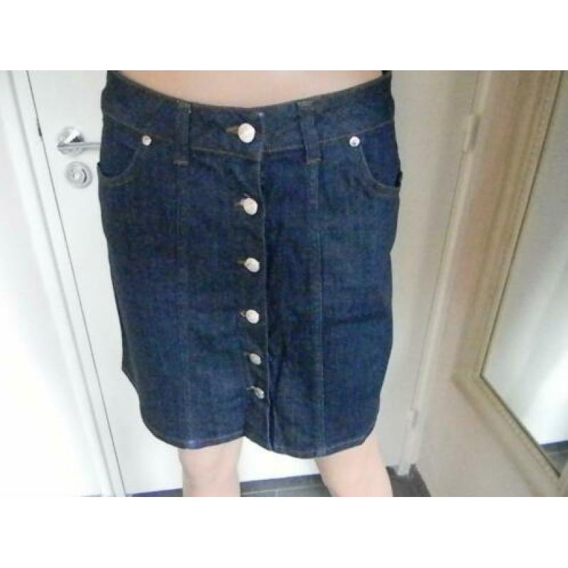 NIKKIE gave jeansrok met knoopjes MAAT 38 NIEUW