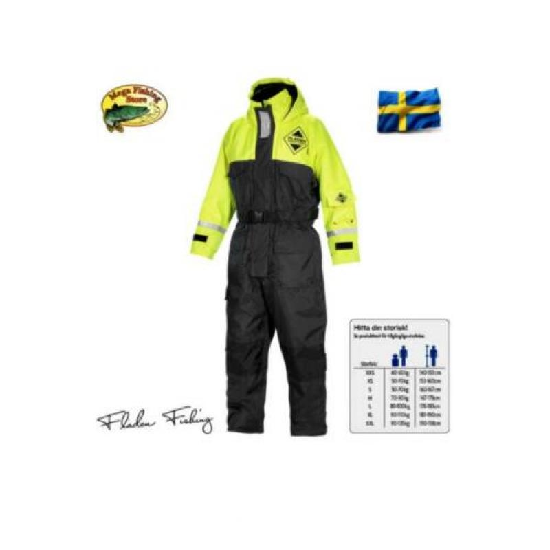 Zeilpak, Vispak, overall merk FLADEN maat XL