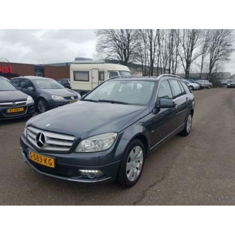 Mercedes C 200 CDI Avantgarde 2008 Grijs Airco/Leder