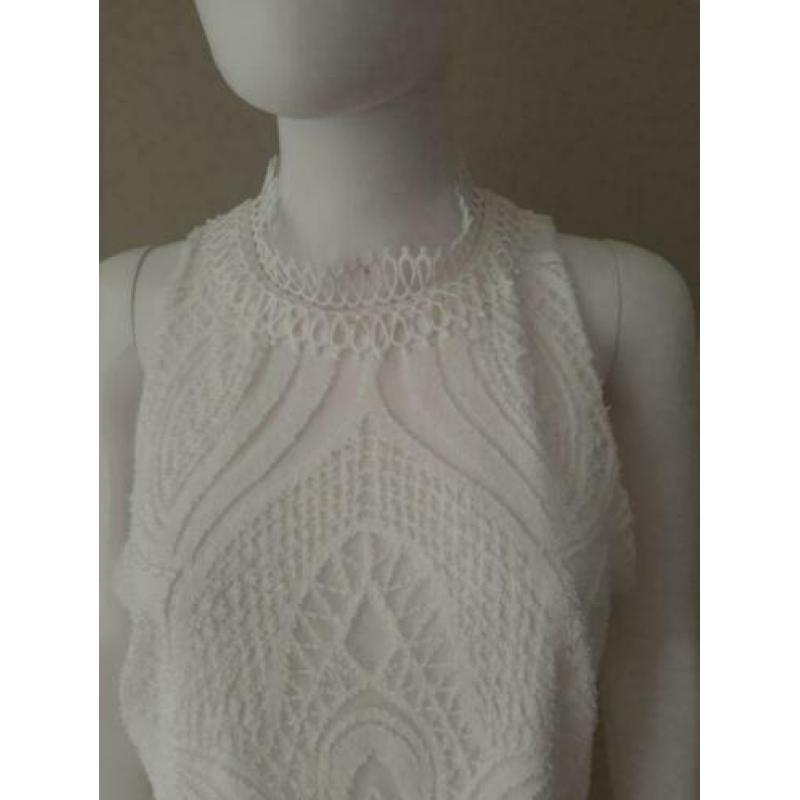 Stretch Jurk ANA ALCAZAR maat 42 off white