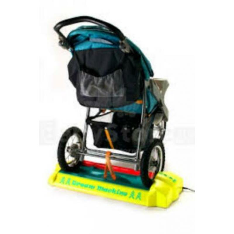 Wiegen op de dreammachine zodat de baby in slaap wiegt
