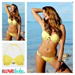 BOHO Bikini bandeau Top Devine Olive Groen S/M/L/XL/XXL