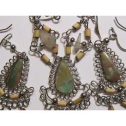 schitterend collier met bijpassende oorhangers JADE