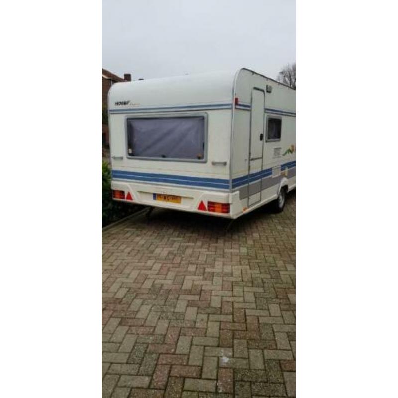 Caravan Hobby 480 bouwjaar 1995, in perfecte staat