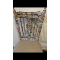 Gave nieuwe Ibiza shabby chique stoelen 3st