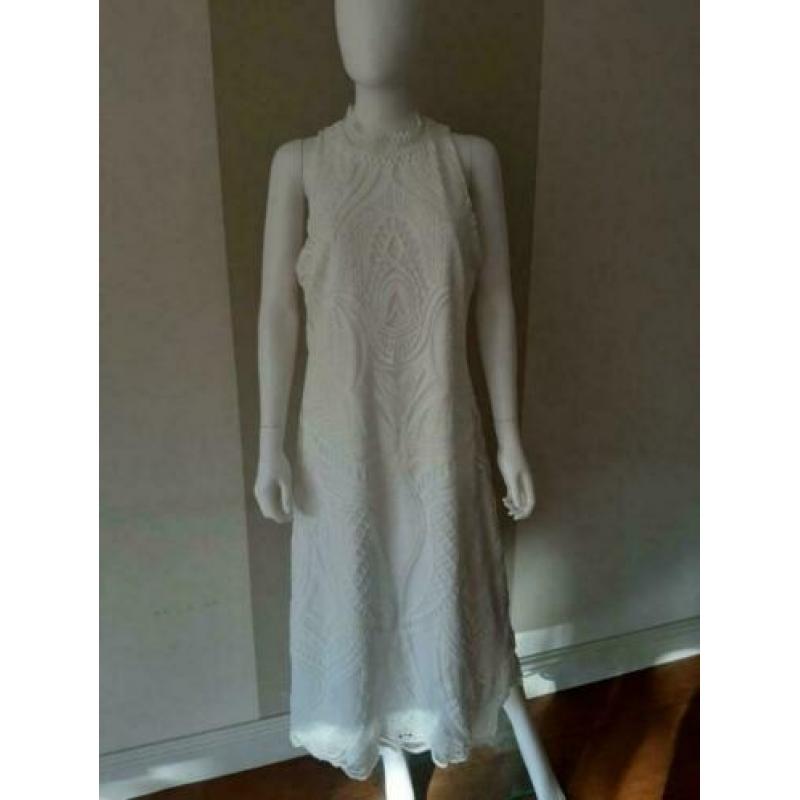 Stretch Jurk ANA ALCAZAR maat 42 off white