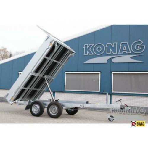 Superactie: Konag Easyline kipper / kiepaanhangwagen 304x180