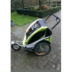 Fietskar met joggerset