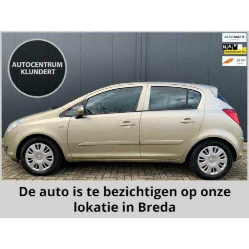 Opel Corsa 1.2-16V Enjoy ZEER NETJES, NWE APK, PDC, AIRCO