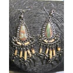 schitterend collier met bijpassende oorhangers JADE