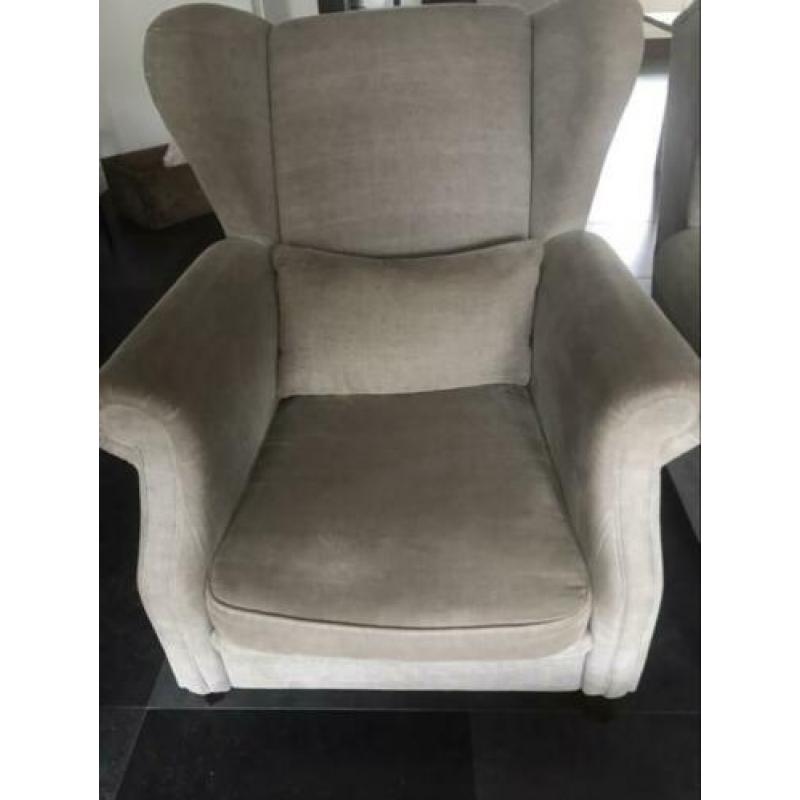 Fauteuil (Oorfauteuil) Stoel 2 stuks slechts €45,-