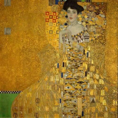 100% Handgemaakt Reproductie Schilderij | Klimt (tip)